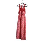 Tulle Size Medium Dark Pink Floral Maxi Dress Photo 2
