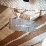 Everlane  the oversized plaid shirt striped jacket size S J1 Photo 3