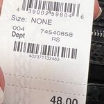 Nordstrom Phase3 Fold-over Gunmetal Metallic Crossbody Purses Photo 4