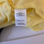 Shoulder Mini Short Sleeve Short Sleeve Dress Yellow Size 6 Photo 2