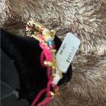 AQUA $115  Charm & Bead Cord Slider Bracelets in 14K Gold Plated, Set of 3 Photo 4