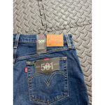 Levi's NWT  Premium High Rise‎ 501 Denim Cut Off Shorts Dark Wash Womens 33 Photo 6