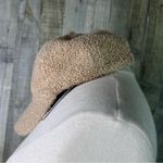 INC  Taupe Sherpa Baseball Cap/Hat w/Vel-Cro Closure Photo 3