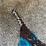 Euro 100% Silk Flowy Top Size M Photo 1