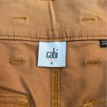 CAbi Paper Bag Waist High Rise Self-Belt Cargo Pants in Cashew Size 8 NWOT #6045 Photo 13