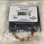 ALEX AND ANI Disney parks x Mickey Mouse filigree icon wrap bangle Photo 2