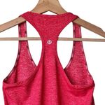 Lululemon 4 Women's Racerback Red Orange Athletic Tank Top Photo 4