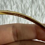 Coach  Bangle Bracelet Gold Plated Photo 3