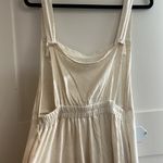 Gibsonlook beige linen blend Romper Overalls - size - large coastal grandma Photo 3