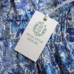 NWT Tuckernuck Hyacinth House Heidi Midi in Blue Floral Cotton High Neck Dress M Size M Photo 6