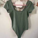 American Eagle Outfitters Olive Bodysuit Photo 0
