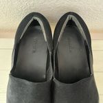 Vince Warren Slip On Platform Sneakers Shoes Black Suede Leather Photo 3