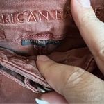 American Eagle AEO Burnt Orange Short Curvy Super Hi Rise Jeggings Photo 7