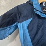 The North Face  Hyvent Womens Size XL Blue‎ Light Hooded Windbreaker Rain Jacket Photo 3