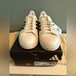 Adidas  Women’s Grand Court 2.0 Black Stripe Sneaker Photo 2