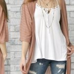 Lightweight Knit Open Cardigan‎ Pink Photo 11