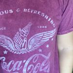Coca-Cola  Maroon Graphic Tshirt Photo 1