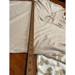 Women’s‎ Beige Sweatshirt Medium Cheetah Print Tan Crewneck Fall Brown Photo 5