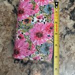 Buxton Snap Card Case Wallet Floral Spring Pink Flowers Photo 4