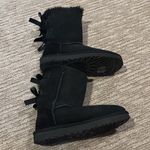 UGG  Black Shearling Boots Photo 3