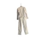 Levi's Cream Button Up Long Sleeve Jumpsuit Photo 5