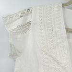 The Kooples Womens Cottagecore Soft Girl Lace Trim Cotton Mini Dress Size 0 Photo 3