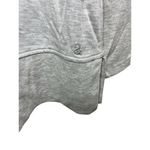 Lou & grey Top Women's Medium Gray V Neck Pullover Hoodie Athleisure NWT Photo 2