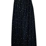 Vestique Black and White Polka Dot Wide Leg Crop Fit Jumpsuit Photo 0