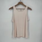 Outdoor Voices Ribbed Tank Top Pink XL Modal Elastane Racerback Photo 1