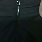 Frederick's of Hollywood FREDRICKS OF HOLLYWOOD WO SIZE 12 BLACK FLOWY HALTER STULE DRESS SEMI BACKLESS Photo 11