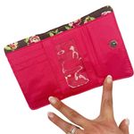 Vera Bradley English Rose Retired Print Wallet Photo 2