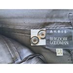 Akris  Quiet Luxury Tailored Wool Wide Leg Trousers 8 Black Minimalist Career Photo 4