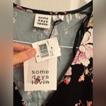 Somedays Lovin NWT Some Days Lovin 100% Viscose Floral Wrap Dress Size Small Photo 3