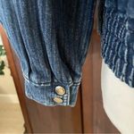 Vintage 80’s puff sleeve denim bomber jacket. Size‎ M Size M Photo 3