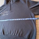 The Rolling Stones  Womens Sweatshirt Medium 1/4 Zip‎ Graphic Pullover Photo 4