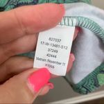 Rei Co-op  Sea Green/Purple/Pink Paisley Floral V-Neck Athletic Dress Knee Length Photo 5