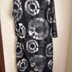 Route 66 Women’s‎  Black and Gray 3/4 Sleeve Crew Neck Dress size XL Photo 5