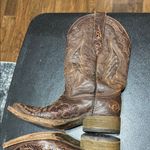 Corral  Vintage Brown Embroidered Heeled Boots Made in Mexico Size 7 Photo 7