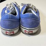Vans  Old Skool Low-Top Skate Shoes Blue Suede Size 8 Photo 1