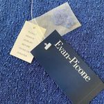 Evan Picone Evan-Picone Madison Ave Blue Knit Cap Sleeve Top NWT Size L Photo 6