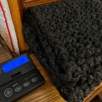 Handmade Large Chunky Knit Infinity Scarf Dark Gray Photo 6