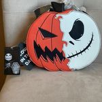 Disney NEW Nightmare Before Christmas Jack Pumpkin Split Glow-In-The-Dark Crossbody Bag Photo 2