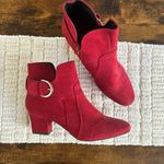 Jaclyn Smith Women's Dulce Fashion Bootie - Red Size 10 Photo 0