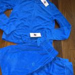 Juicy Couture NWOT Medium Royal Blue Tracksuit- Terry Cloth Jacket And Pants Set Photo 0