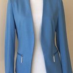 Carmen Marc Valvo Blue Blazer Photo 0