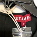 STAUD NWT  Kaz Top Rhinestone Crystal Fringe Black Crop Top Bling Cowgirl size 10 Photo 14