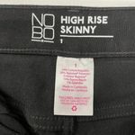 No Boundaries New  High Rise Skinny Jeans Stretch Denim Black Juniors Size 1 Photo 10