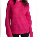 ALC Frank A.L.C. Riva Mohair Wool Blend Crewneck Pullover Sweater in Magenta Pink Sz S NWT Photo 0