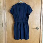 J.Crew  Zip-front chino dress w/ cinched waist BA938 Womens Size 4 Photo 7