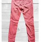 Hudson Los Angeles Pants Women 27 Peach Skinny Made In USA Distressed Shred Photo 1